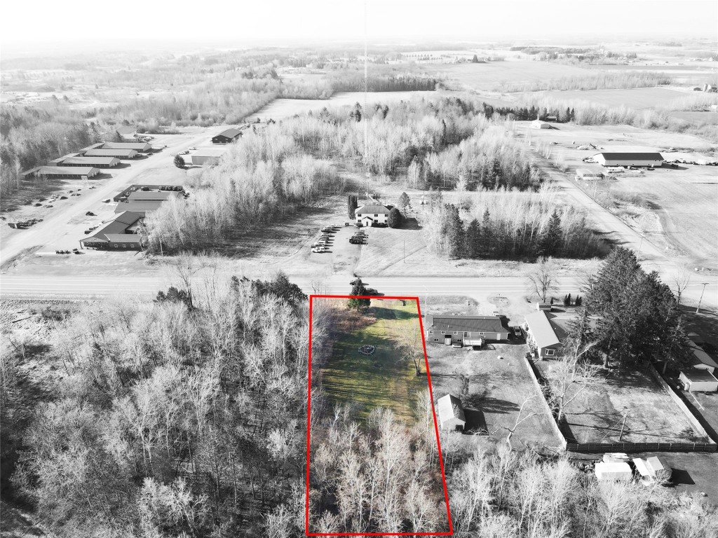 0 Highway 48 Rice Lake, WI 54868 - Photo 2 of 10 Aerial with Approximate Lot Lines