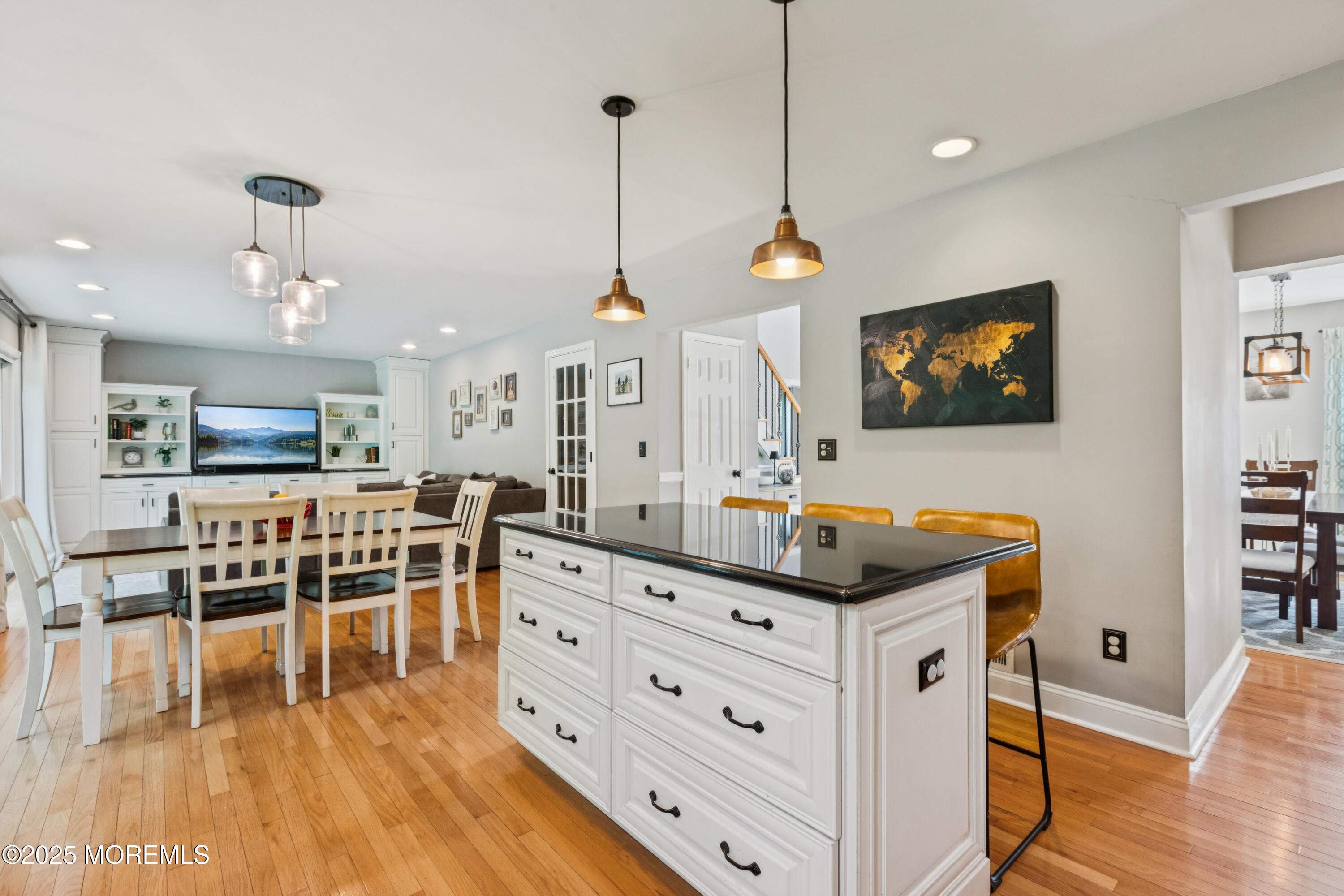 43 Sweet Gum Road Howell, NJ 07731 - Photo 14 of 48 a view of kitchen and kitchen with microwave