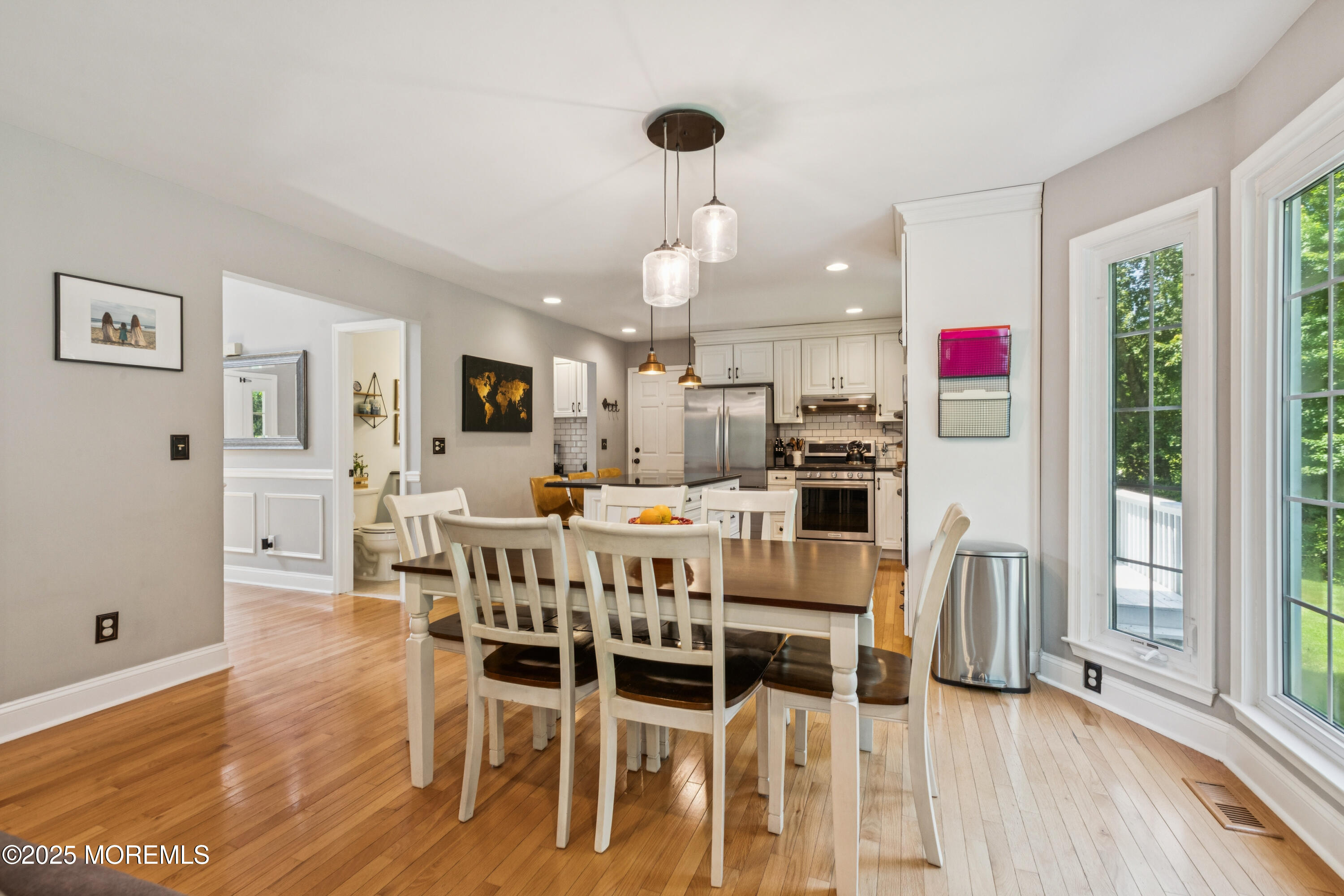 43 Sweet Gum Road Howell, NJ 07731 - Photo 19 of 48 a view of a dining room with furniture window and wooden floor