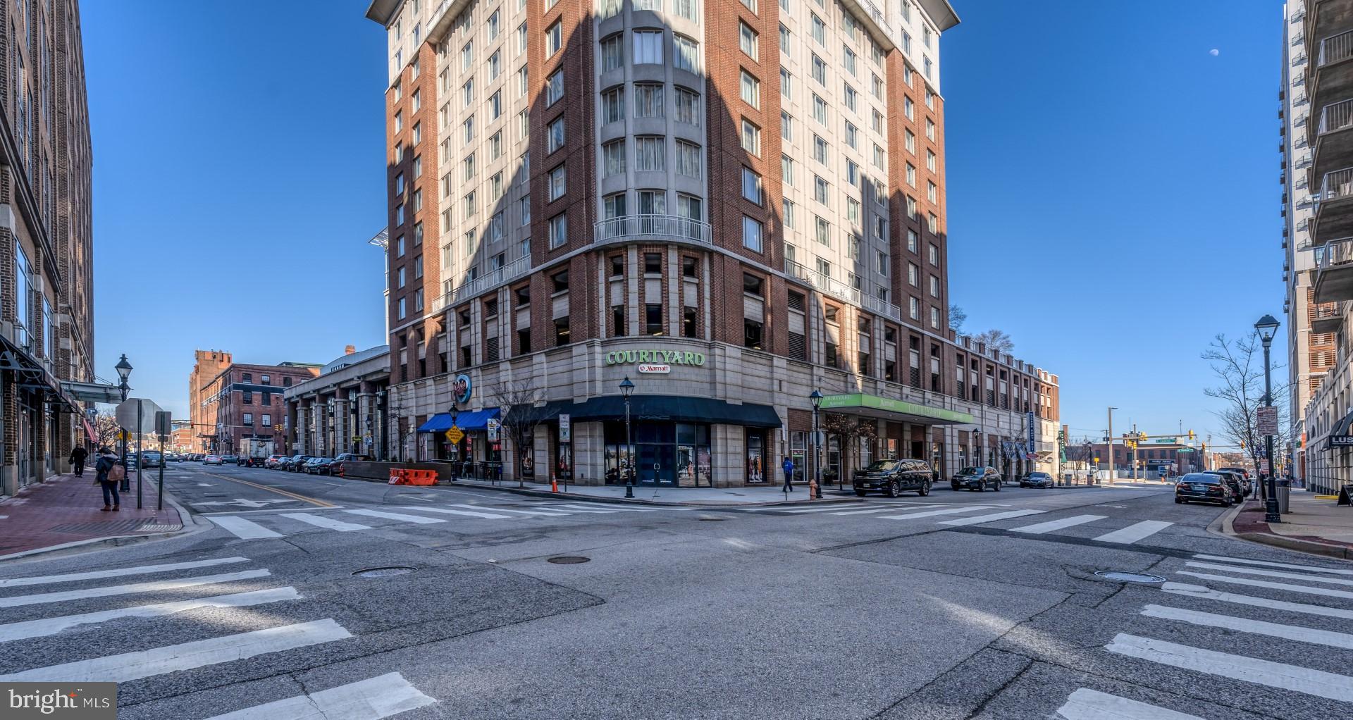 675 President Street, Unit 2402 Baltimore, MD 21202 - Photo 26 of 27 a front view of a building