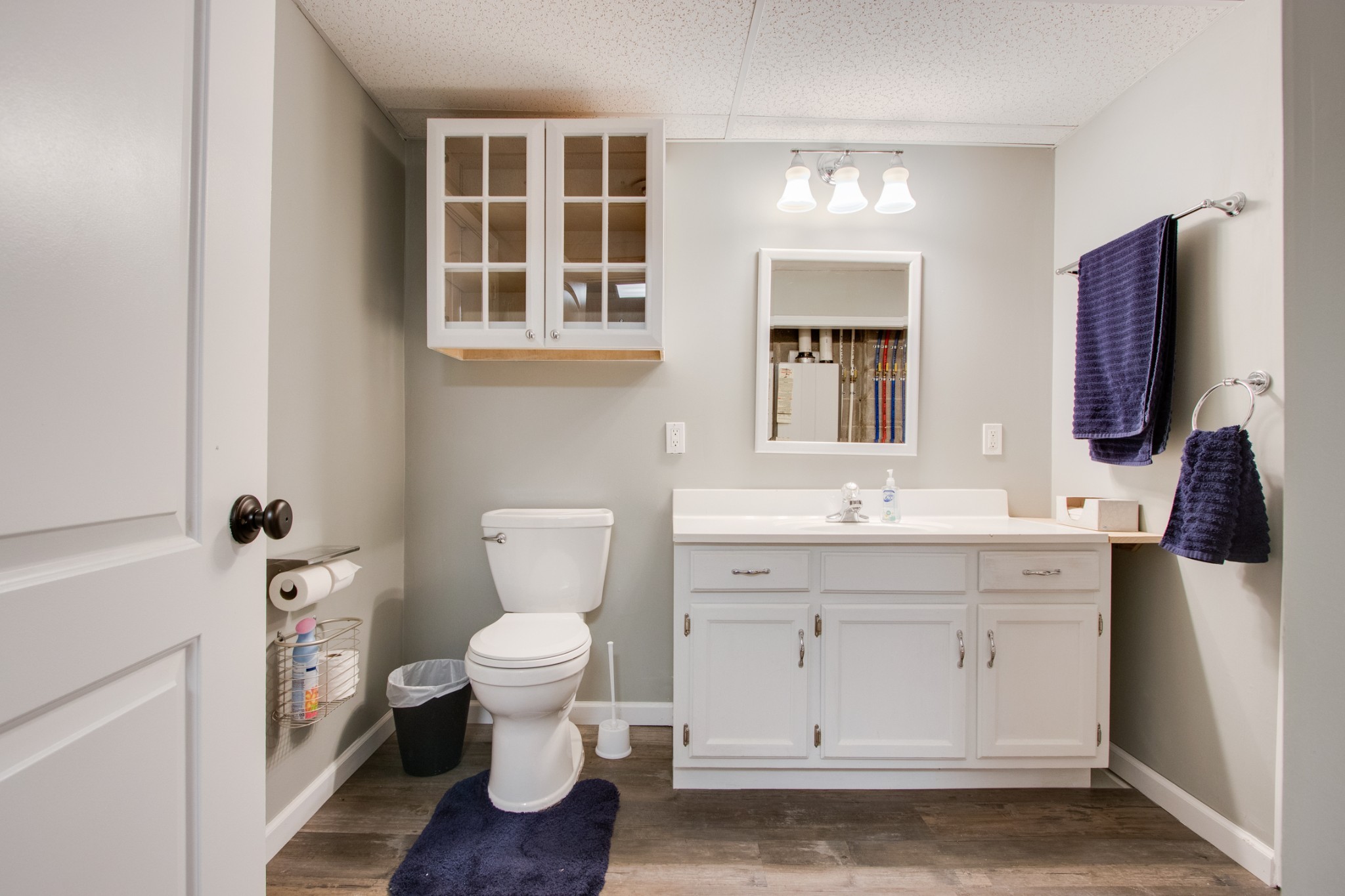 725 Fowler Ford Road Portland, TN 37148 - Photo 24 of 35 a bathroom with a toilet sink and mirror