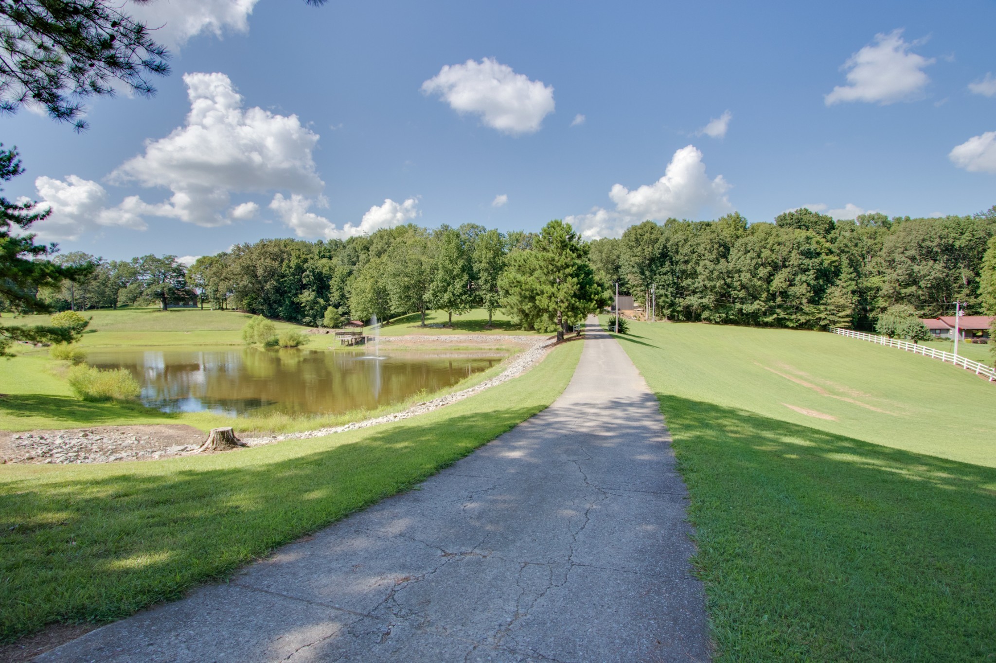 725 Fowler Ford Road Portland, TN 37148 - Photo 32 of 35 a view of a lake with a yard