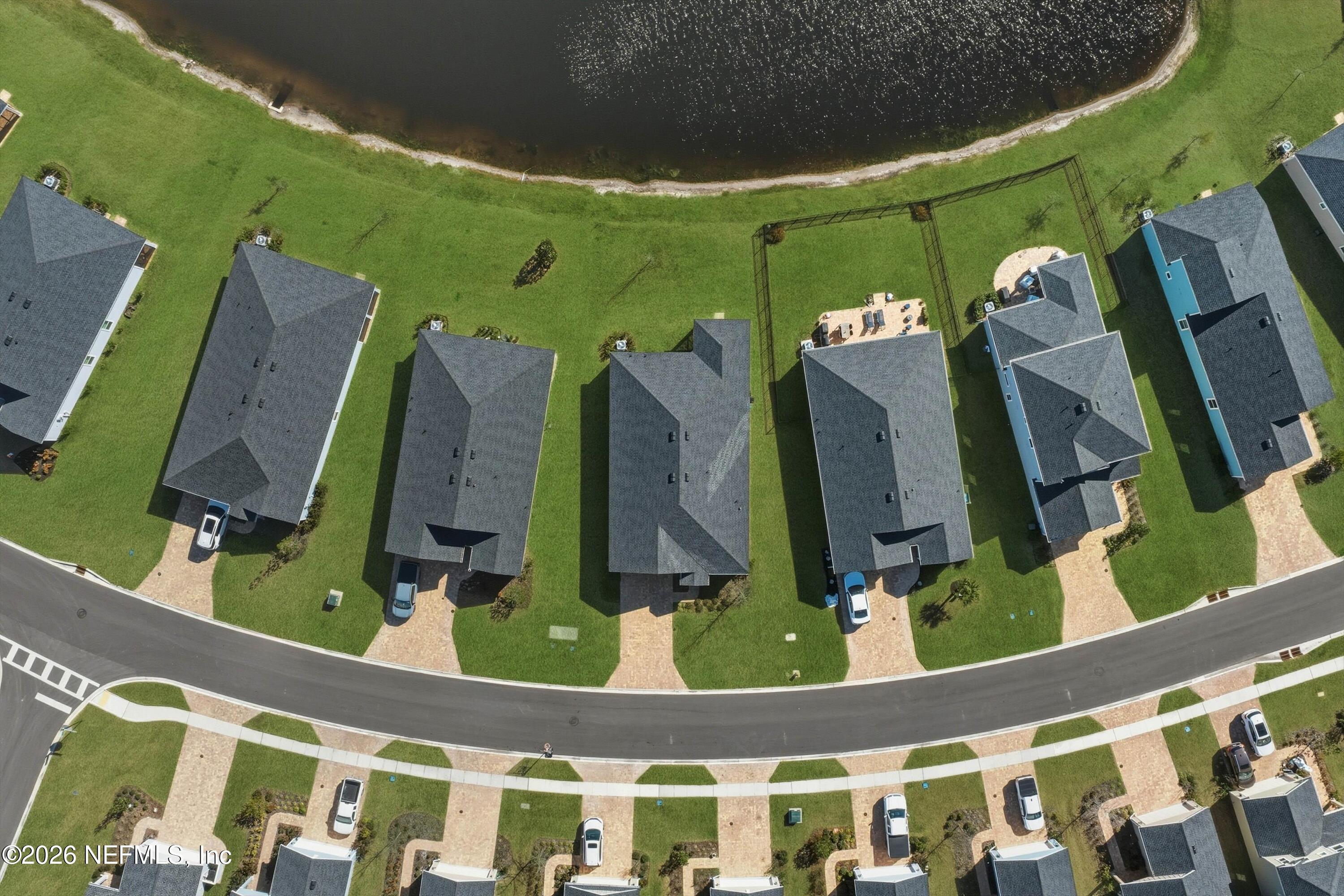 764 Lake Sinclair Street St. Augustine, FL 32084 - Photo 34 of 45 an aerial view of a house