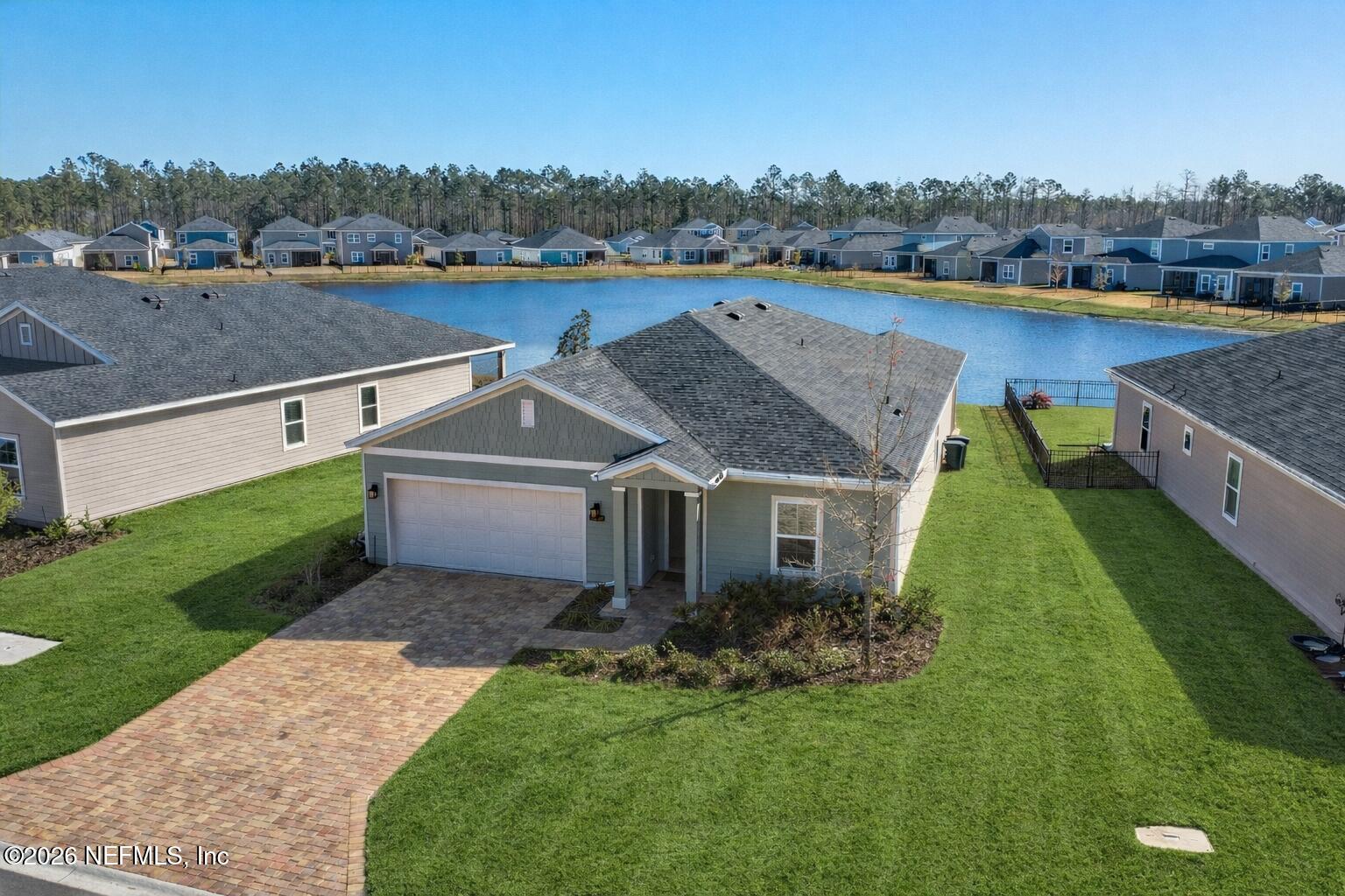 764 Lake Sinclair Street St. Augustine, FL 32084 - Photo 40 of 45 an aerial view of a house