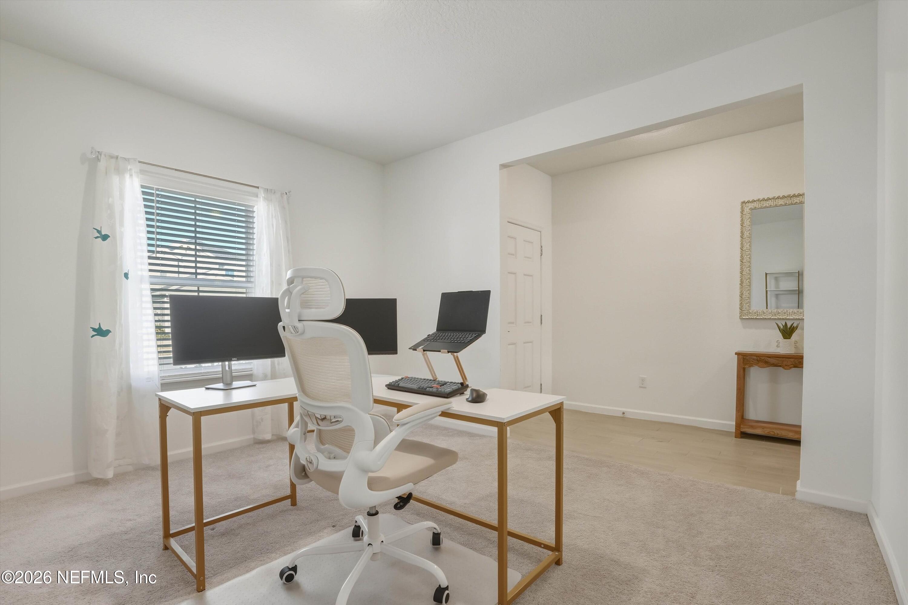 764 Lake Sinclair Street St. Augustine, FL 32084 - Photo 44 of 45 a view of a workspace with furniture