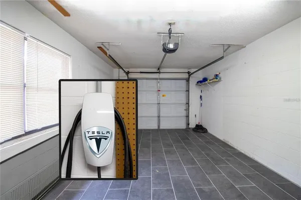 a view of a chairs and tables in patio