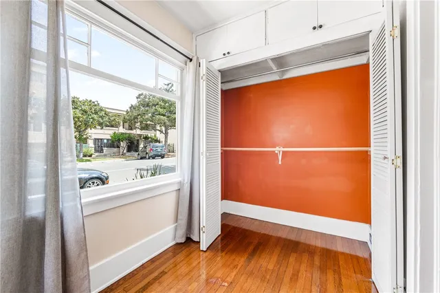 a view of a room with washer and dryer