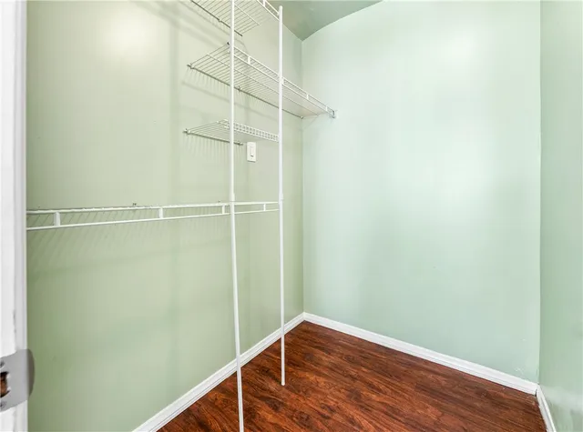 a view of a small space