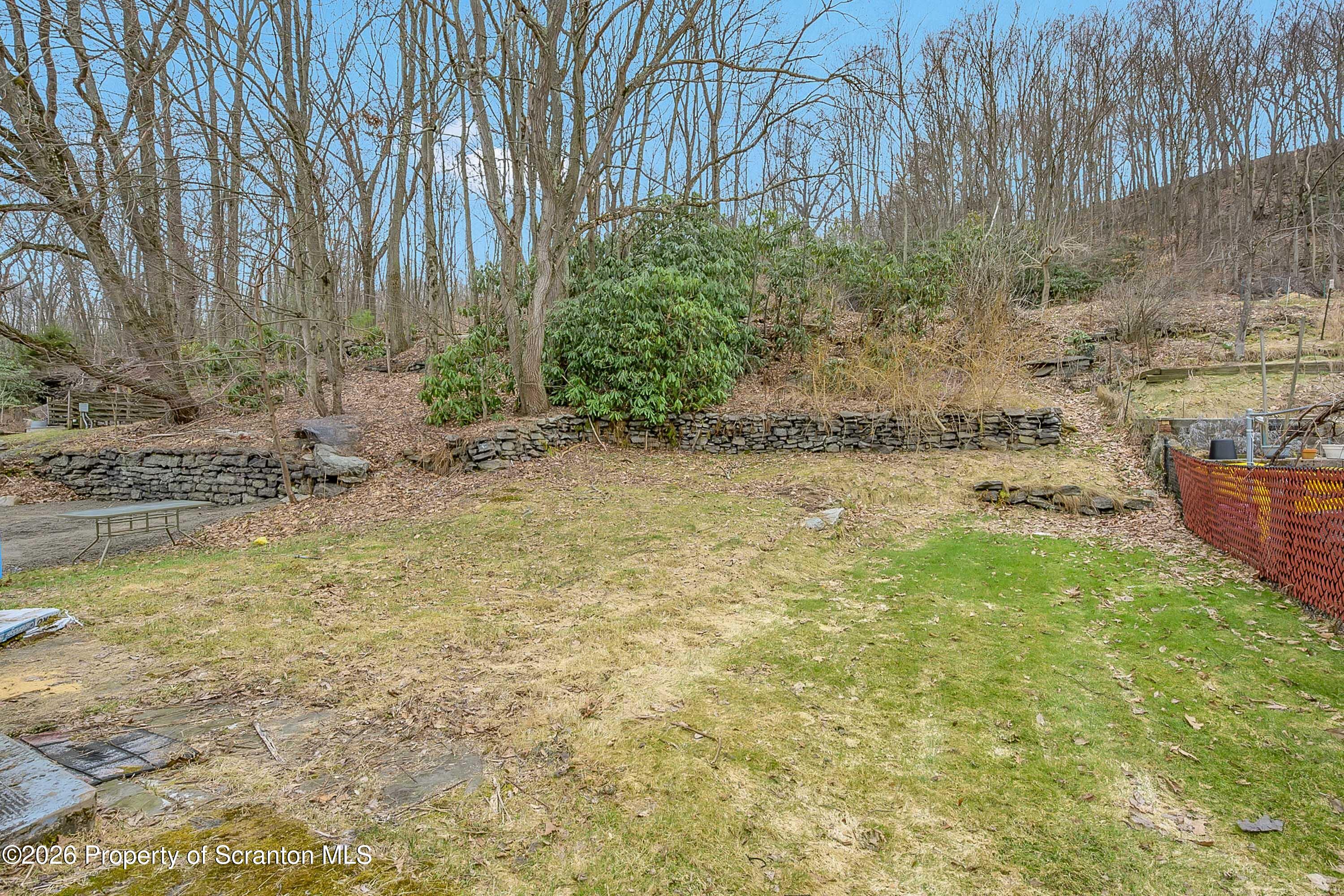 602 Main Street Archbald, PA 18403 - Photo 25 of 26 a view of a yard with an trees