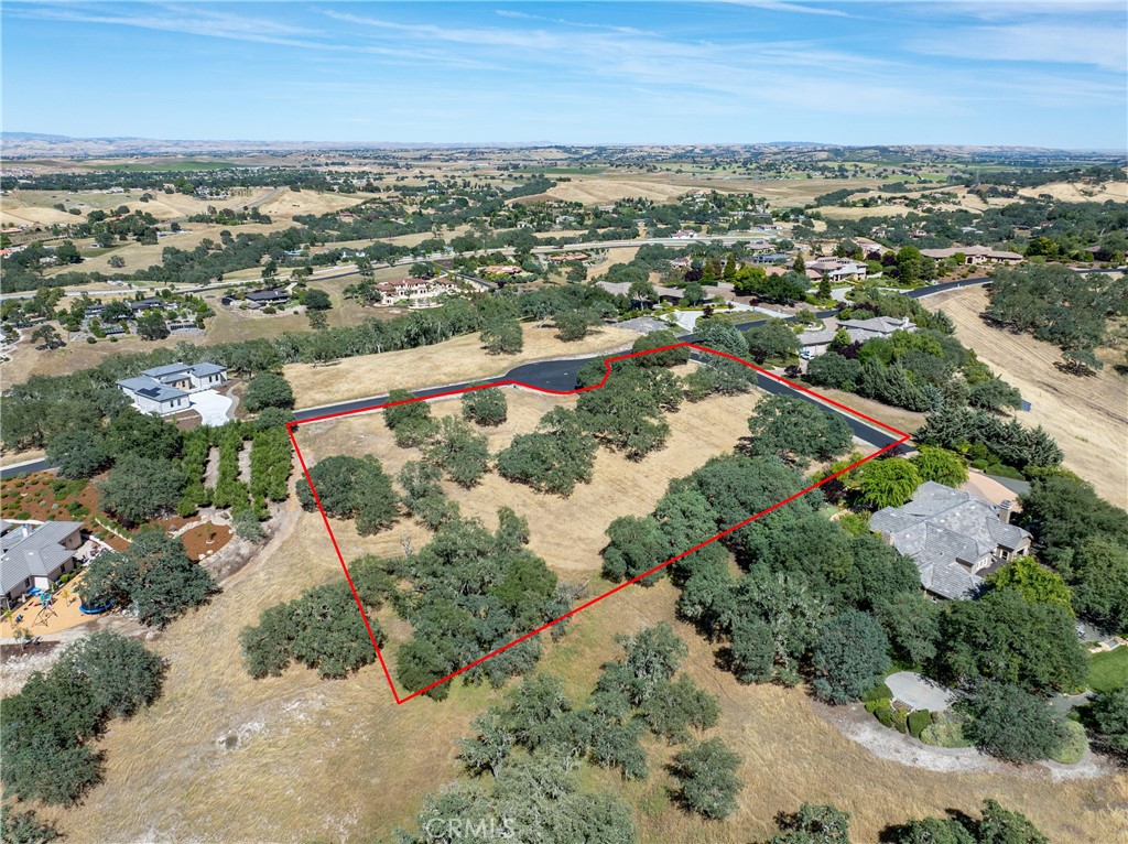 2255 Battering Rock Road Templeton, CA 93465 - Photo 15 of 27 an aerial view of residential houses with outdoor space