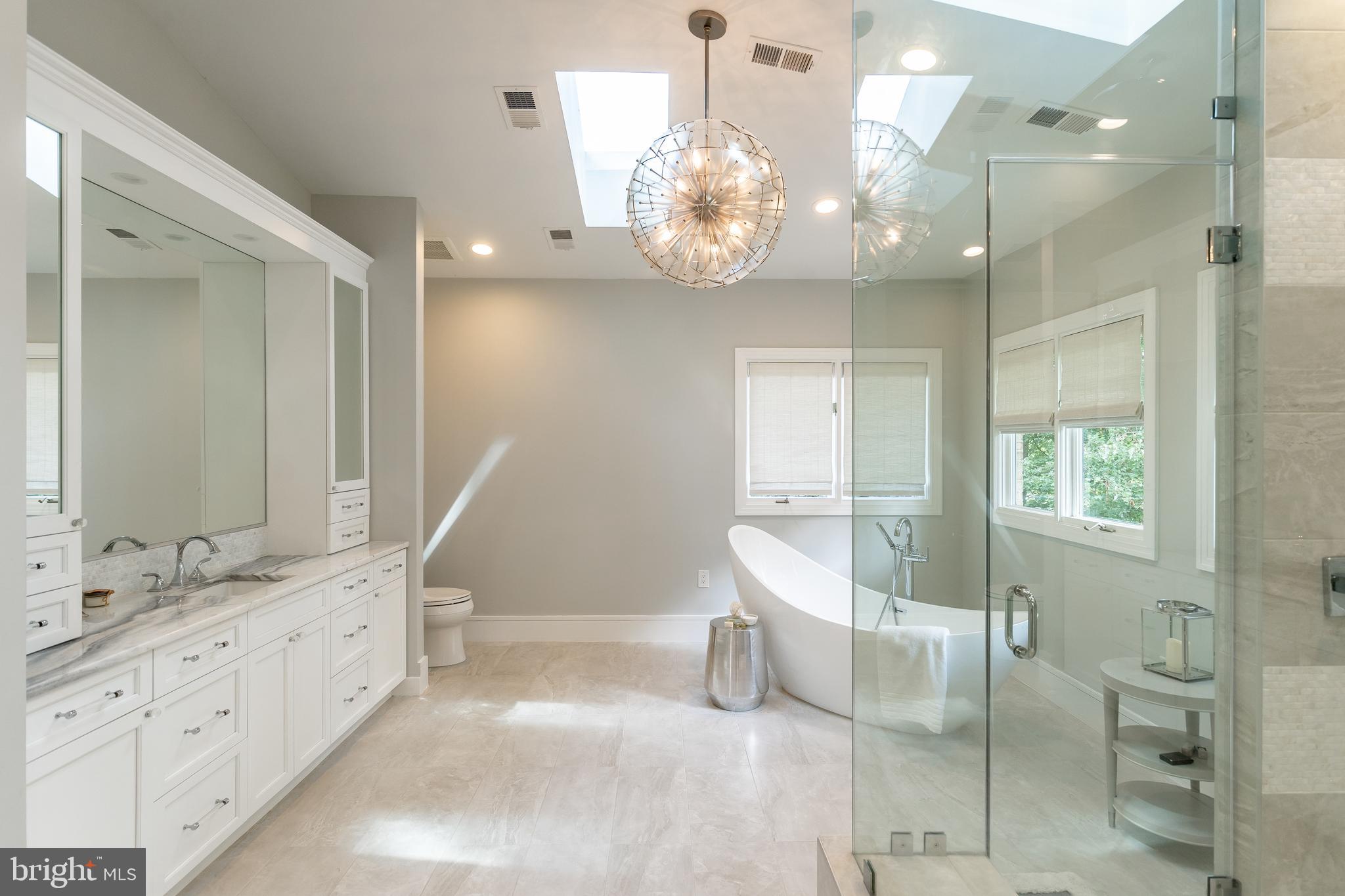 9129 Persimmon Tree Road Potomac, MD 20854 - Photo 25 of 51 Spa Tub, His/Her Vanities, Dual Water Closets