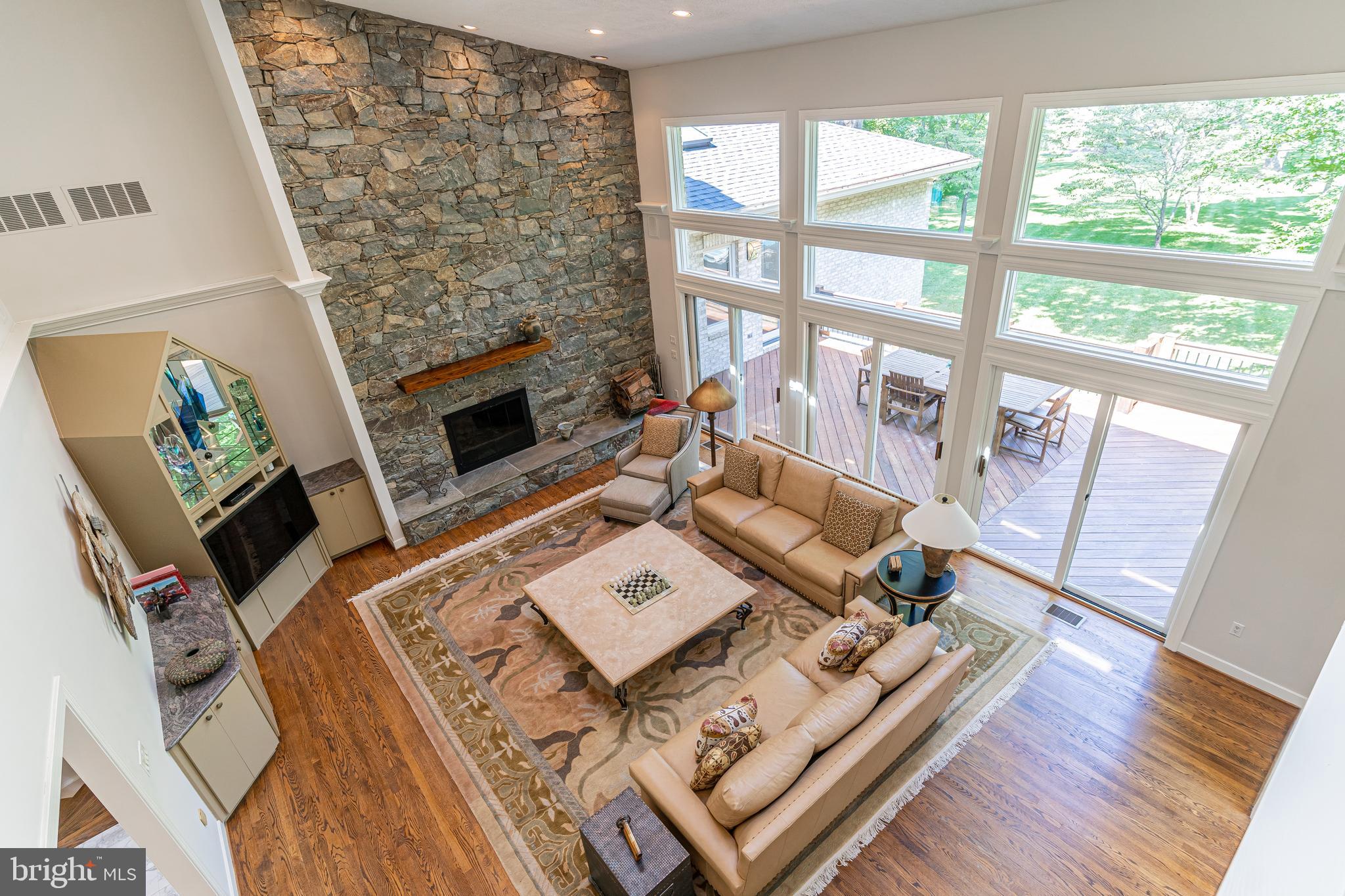 9129 Persimmon Tree Road Potomac, MD 20854 - Photo 9 of 51 View From Upper Level Overlook