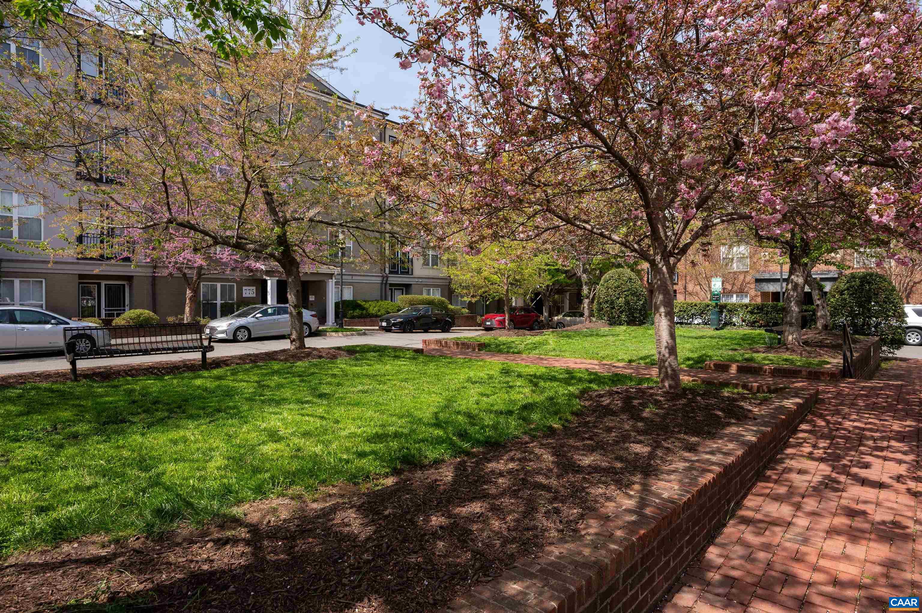 735 Walker Square, Unit 2A Charlottesville, VA 22903 - Photo 15 of 30 a view of a park with large trees