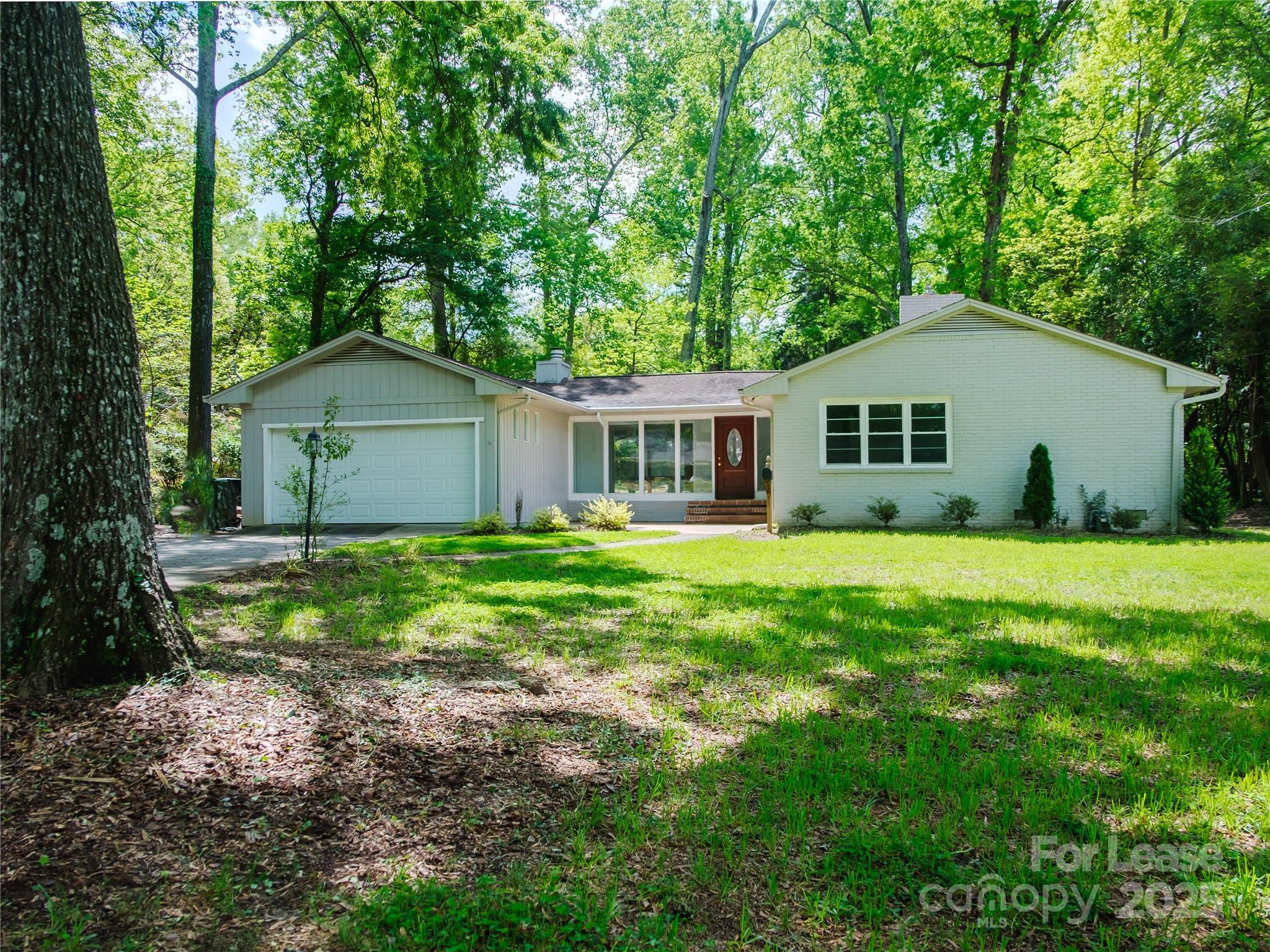 1123 Lynbrook Drive Charlotte, NC 28211 - Photo 42 of 47 a house that is sitting in middle of the forest
