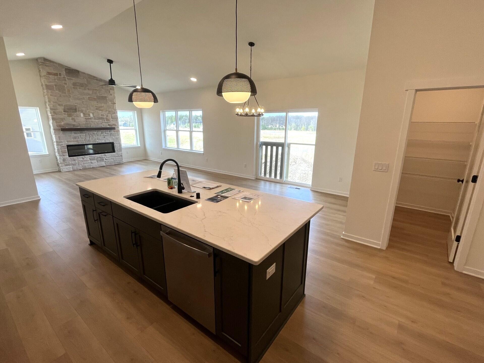 438 Sandstone Street Slinger, WI 53086 - Photo 4 of 8 Open Concept Living Space