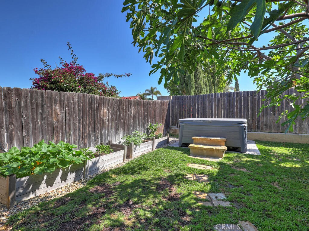 22661 Claude Circle Lake Forest, CA 92630 - Photo 27 of 50 a garden view with a seating space