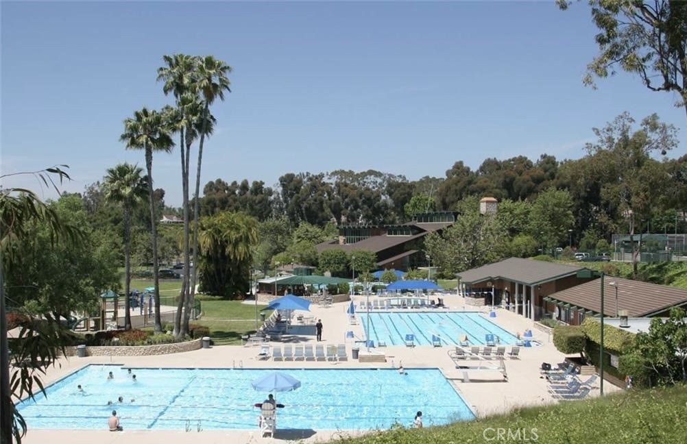 22661 Claude Circle Lake Forest, CA 92630 - Photo 40 of 50 aerial view of a house with garden space and sitting area