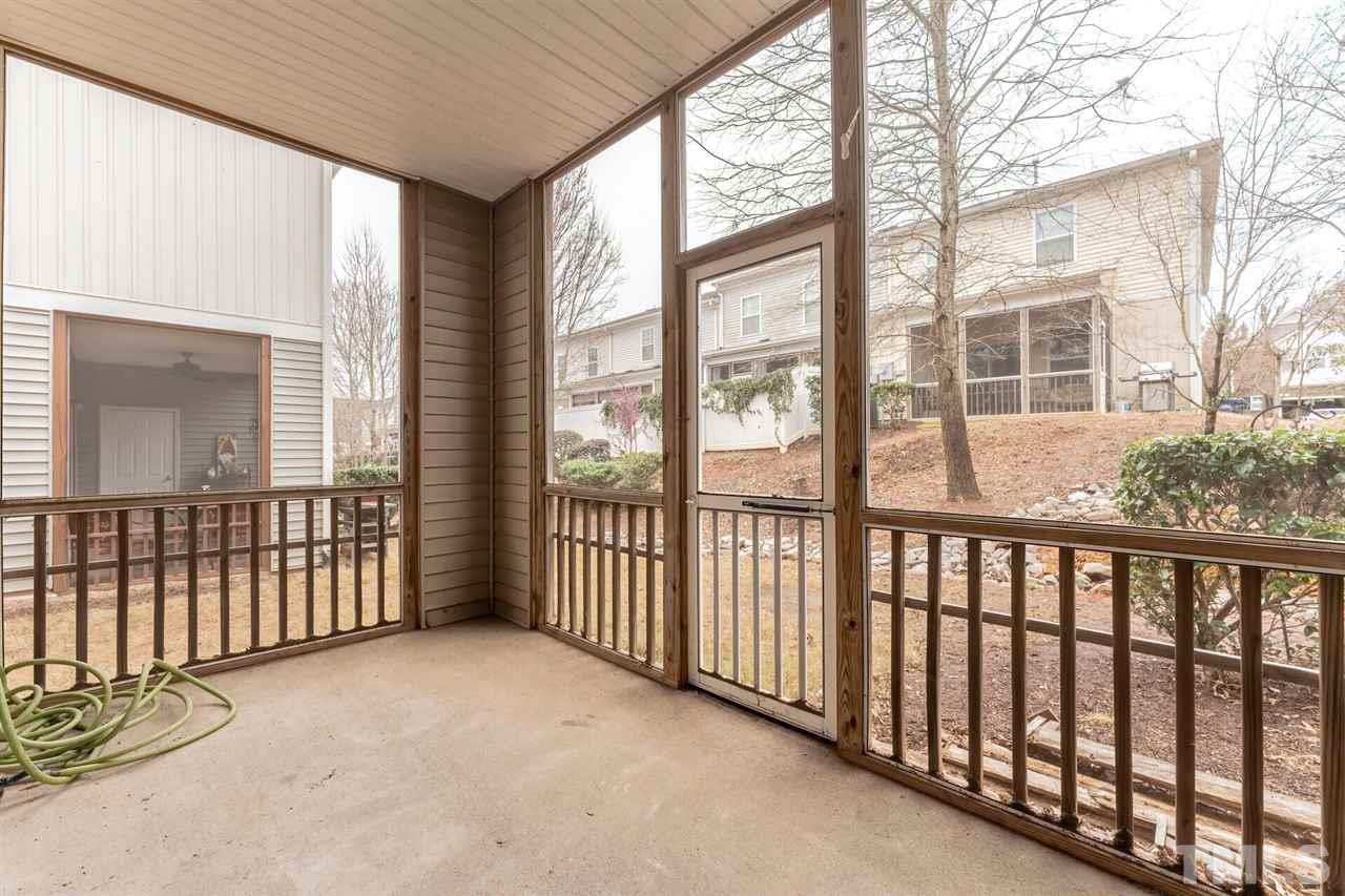 2431 Swans Rest Way Raleigh, NC 27606 - Photo 22 of 25 a view of a balcony with a swing