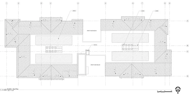 a black and white photo of a room