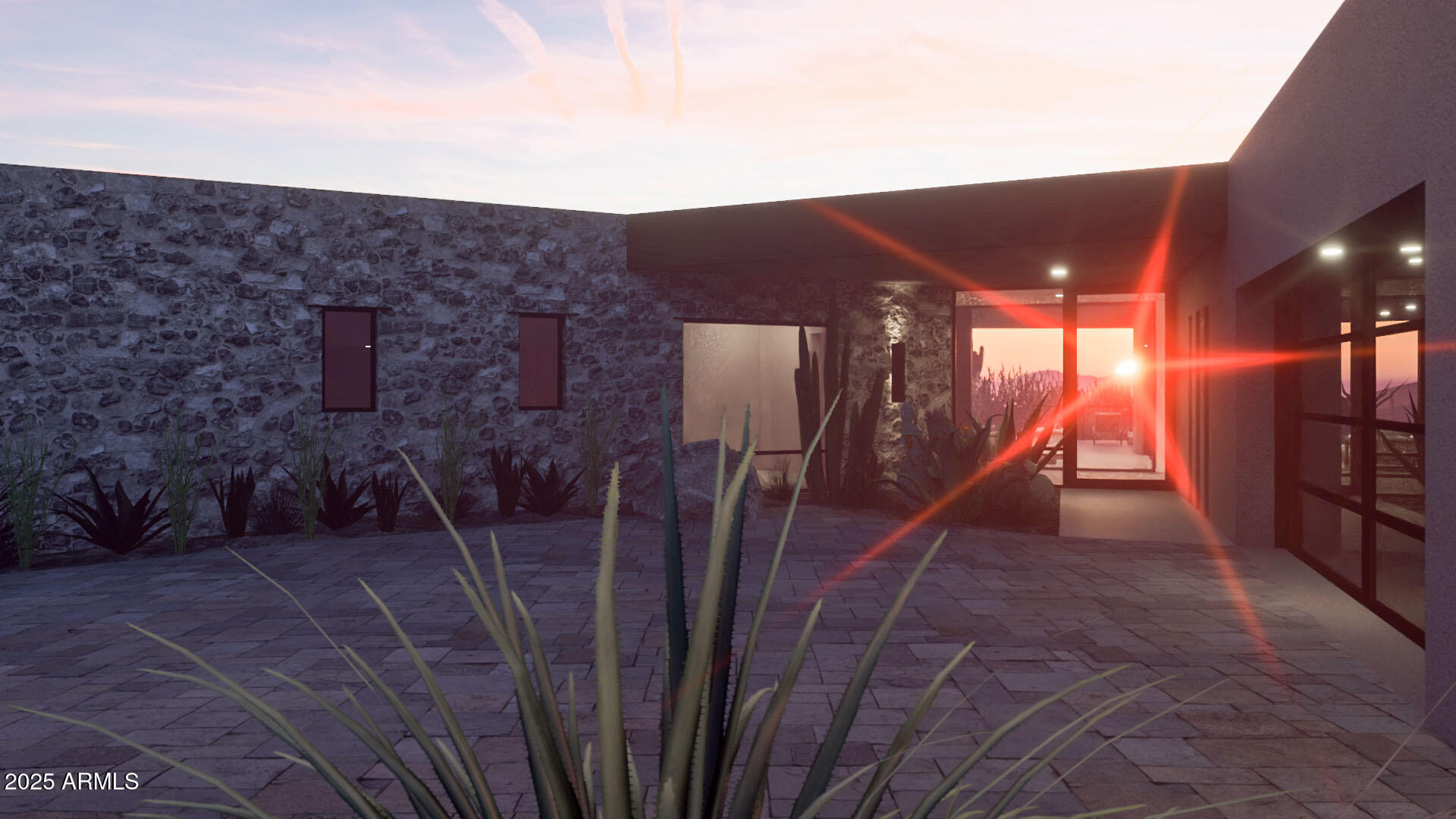 3455 Old Saguaro Ranch Road, Unit 68 Marana, AZ 85658 - Photo 2 of 21 Saguaro Ranch 230702 v3_Entry Twilight