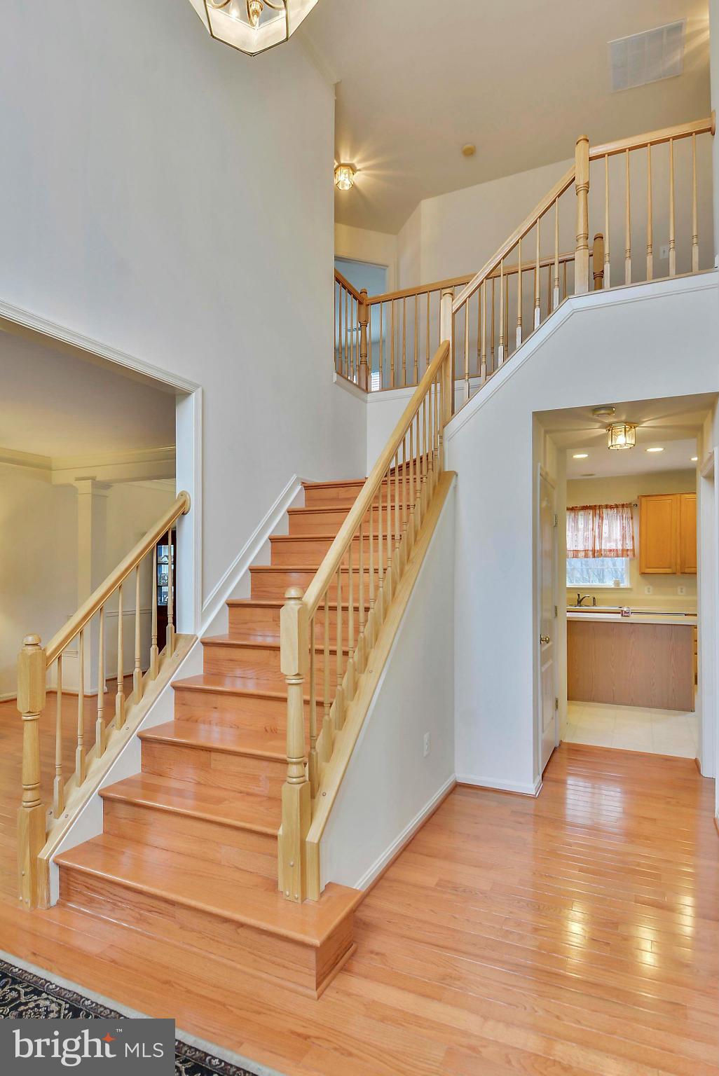 17904 Coachmans Road Germantown, MD 20874 - Photo 3 of 30 Gleaming Hardwood Floor and Hardwood Stairs