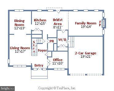 17904 Coachmans Road Germantown, MD 20874 - Photo 28 of 30 Floor Plan - Main Level
