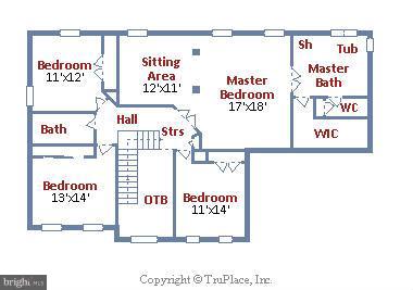 17904 Coachmans Road Germantown, MD 20874 - Photo 29 of 30 Floor Plan - Upper Level