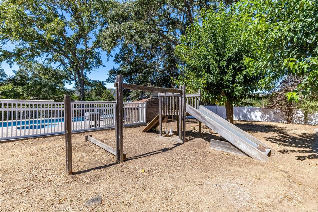 7990 San Gabriel Road Atascadero, CA 93422 - Photo 55 of 69 Playground in the backyard could provide hours of fun!