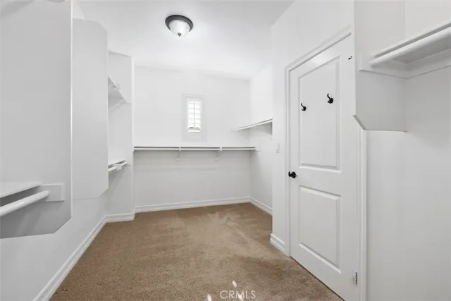 a view of a room with an empty space