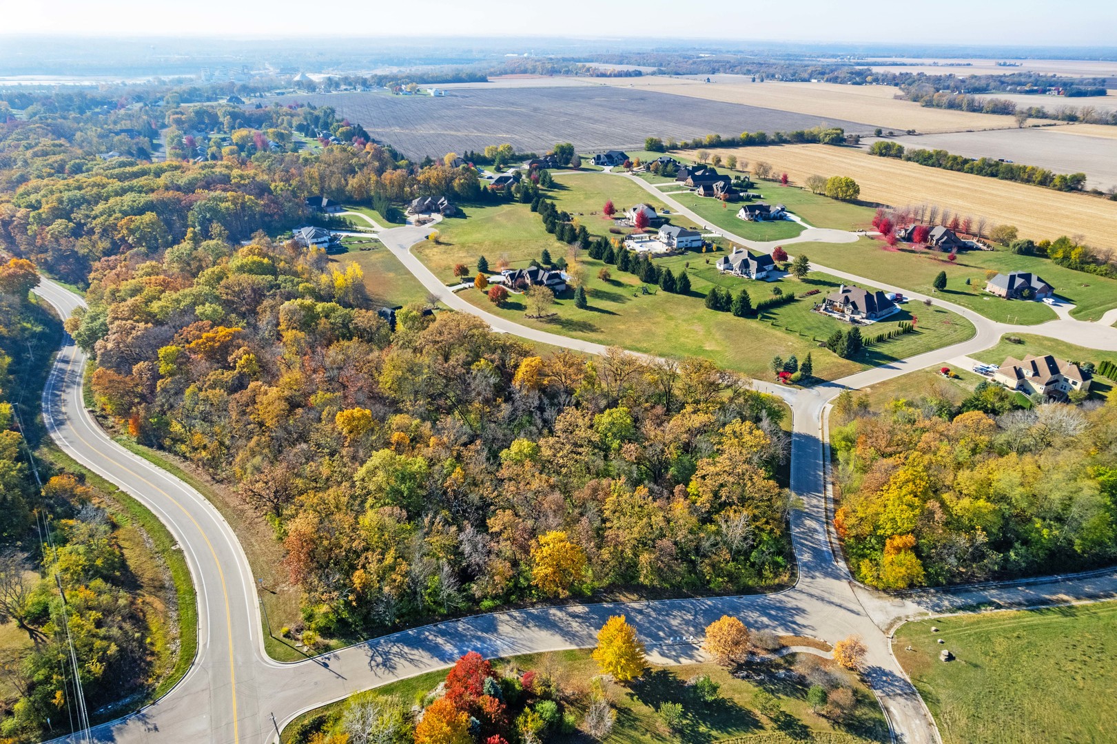 2974 East 1489th Road Ottawa, IL 61350 - Photo 5 of 18 an aerial view of multiple house with outdoor space