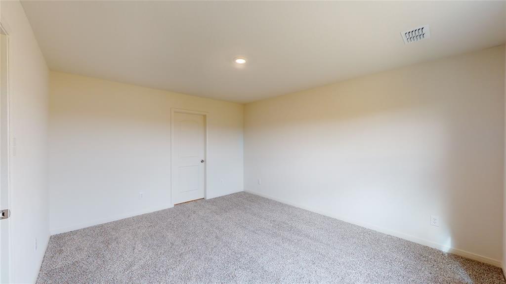 8012 White Sulphur Road Ponder, TX 76259 - Photo 30 of 39 Carpeted empty room with baseboards and recessed lighting