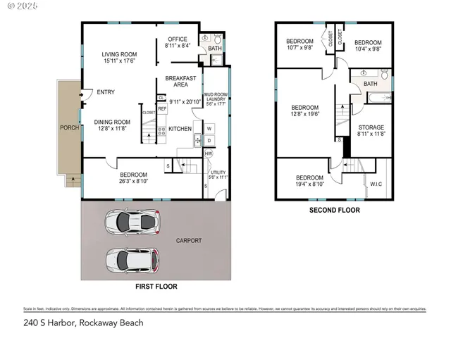 $499,000 | 240 South Harbor Street, Rockaway Beach, OR 97136