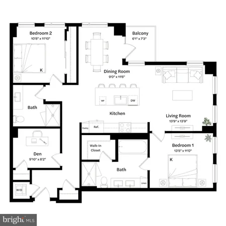 $7,320 | 2650 Woodley Road Northwest, Unit 713/VARIES, Washington, DC 20008