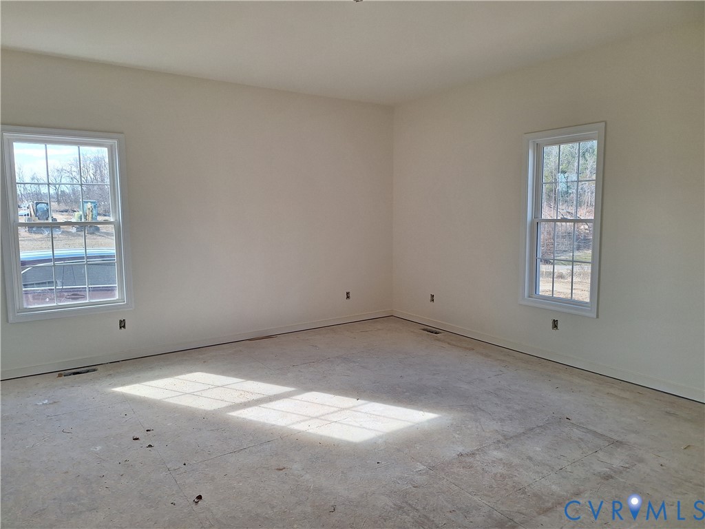 2086 East Courthouse Road Blackstone, VA 23824 - Photo 8 of 12 an empty room with windows