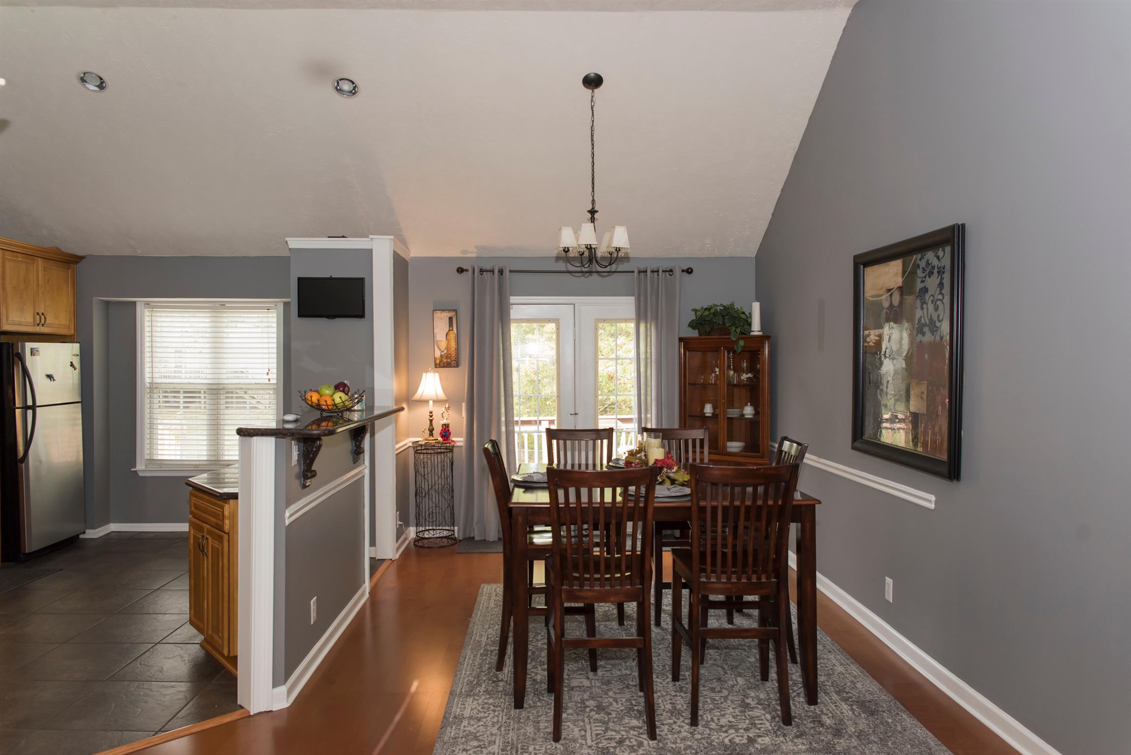 6233 Mt View Road Antioch, TN 37013 - Photo 7 of 29 View of dining room from living room...view of the deck past the french doors