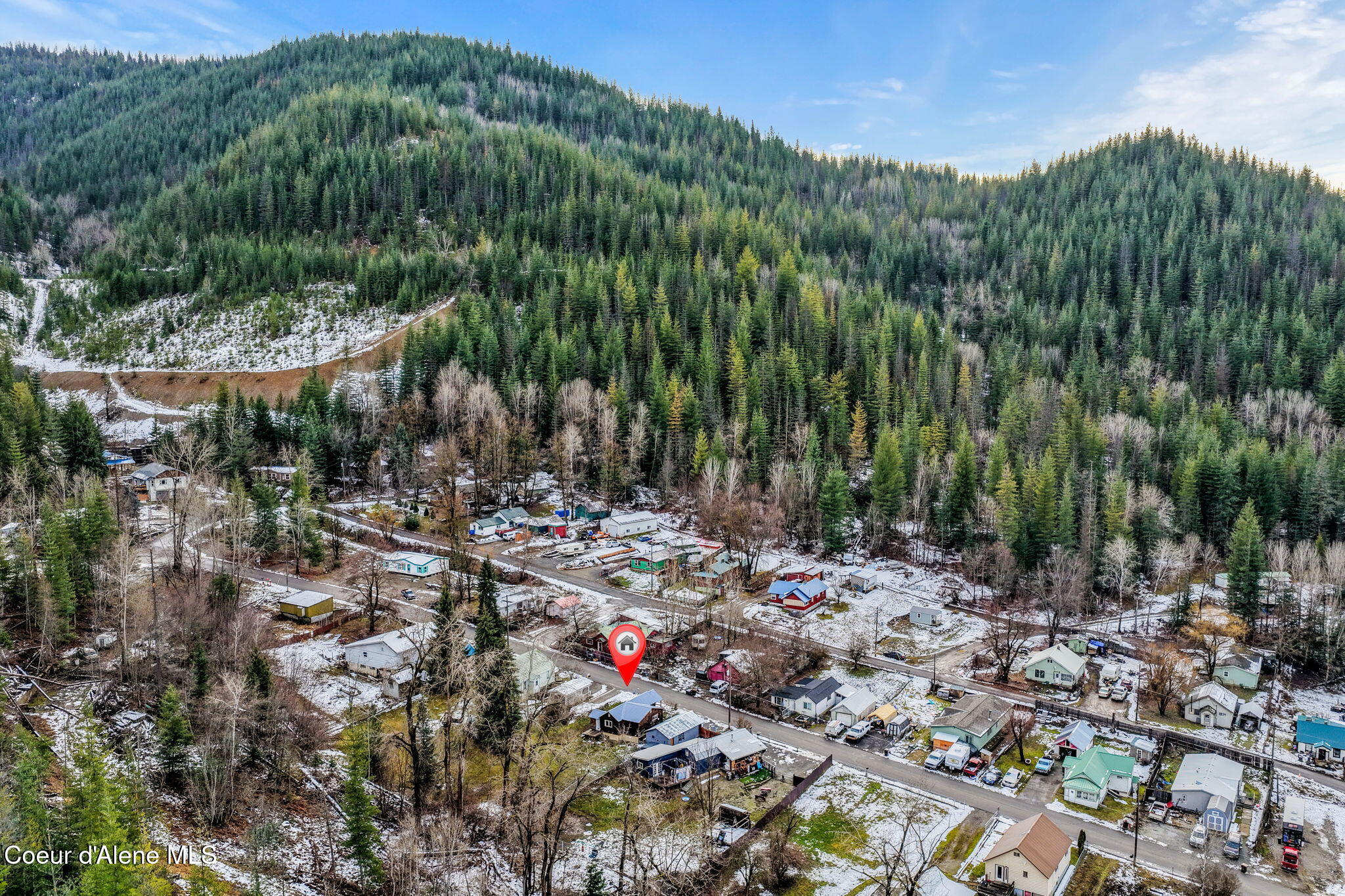 869 Lower Page Road Smelterville, ID 83868 - Photo 22 of 29 Tucked in for quiet retreat