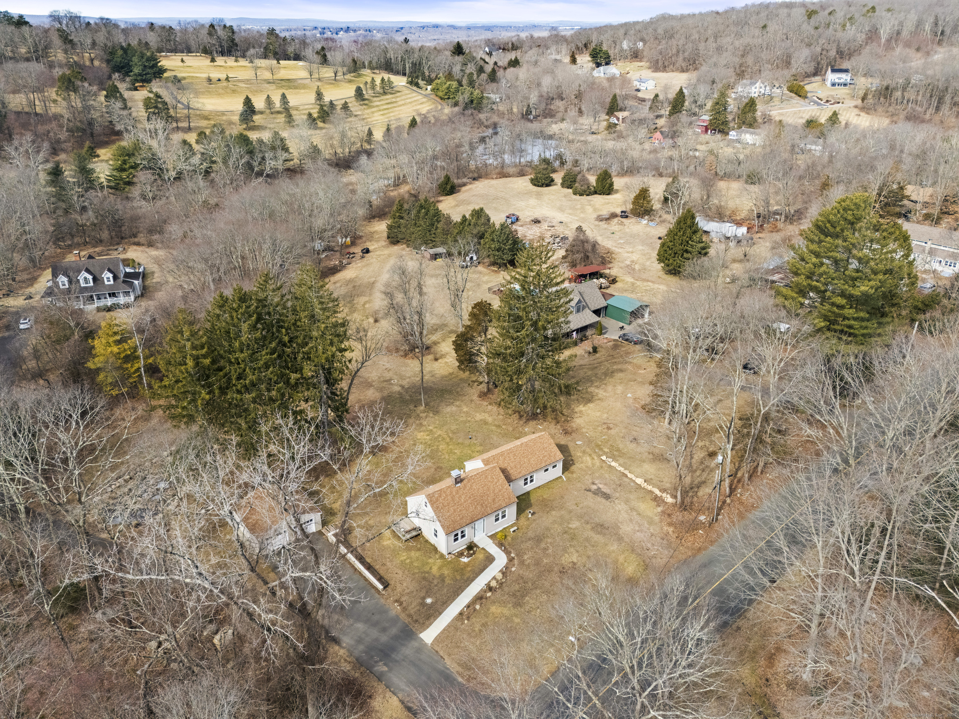 534 Penfield Hill Road Portland, CT 06480 - Photo 1 of 1 an aerial view of a house with a yard
