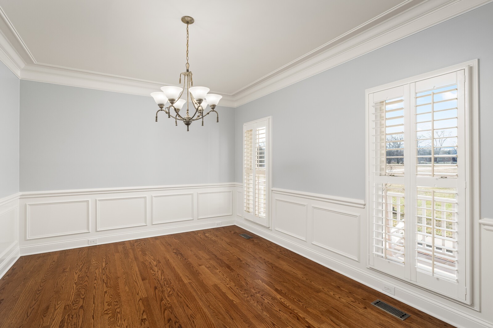 4580 Rockdale Fellowship Road Mount Juliet, TN 37122 - Photo 19 of 100 a view of an empty room with wooden floor and a window