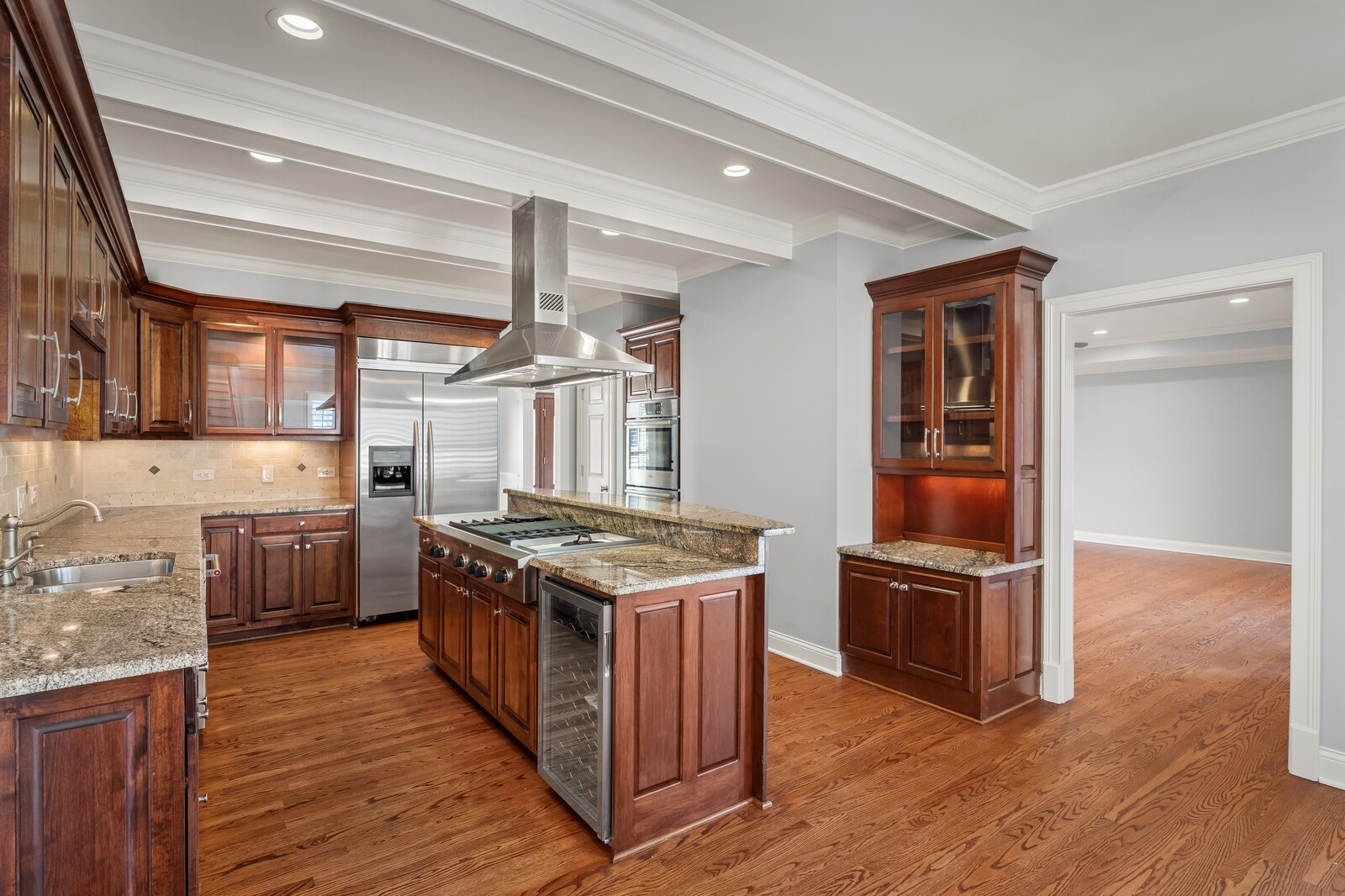 4580 Rockdale Fellowship Road Mount Juliet, TN 37122 - Photo 23 of 100 a kitchen with stainless steel appliances granite countertop a stove and a sink