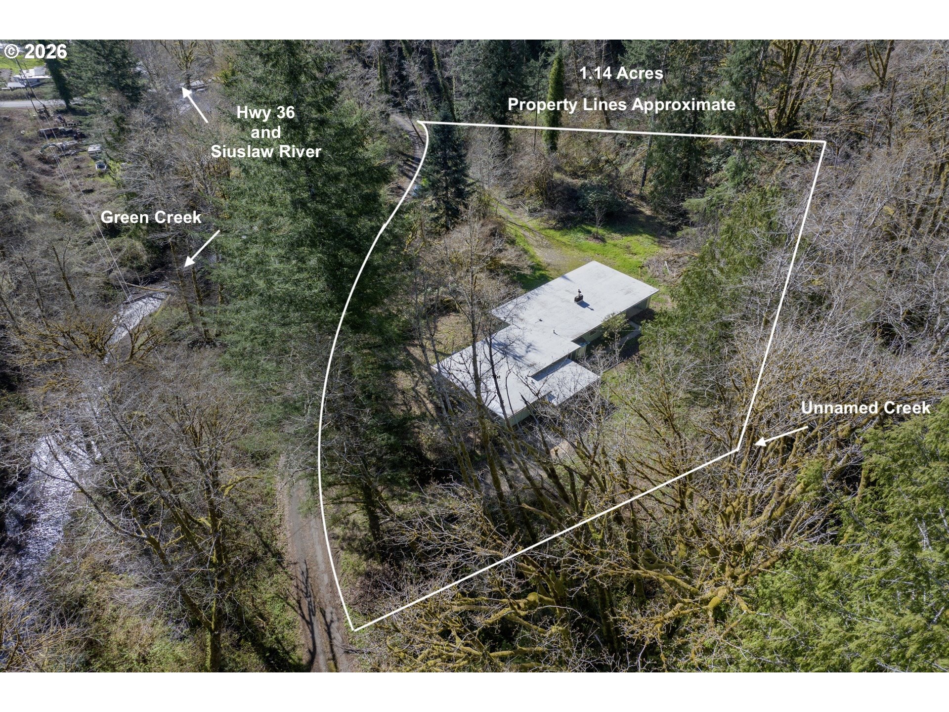 90136 Green Creek Road Swisshome, OR 97480 - Photo 1 of 42