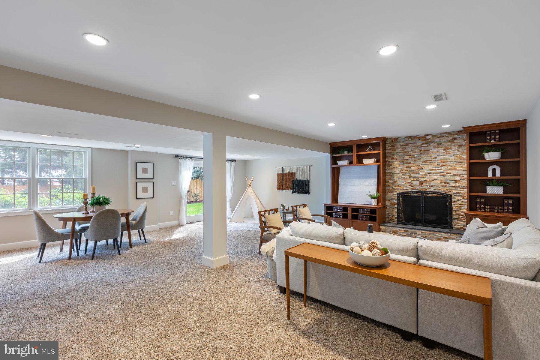 4887 35th Road North Arlington, VA 22207 - Photo 37 of 52 Lower Level walk out