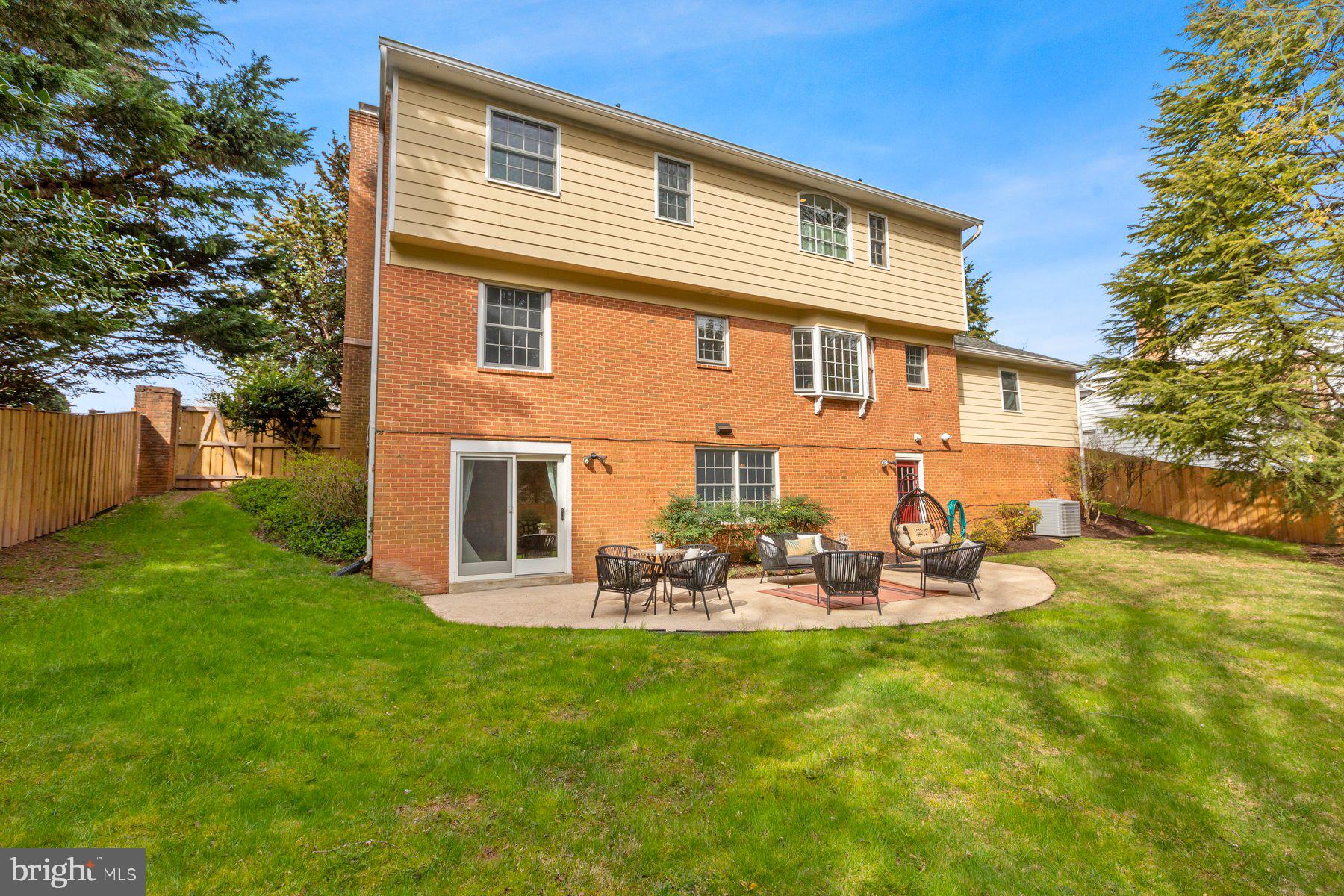 4887 35th Road North Arlington, VA 22207 - Photo 46 of 52 Large yard - fully fenced