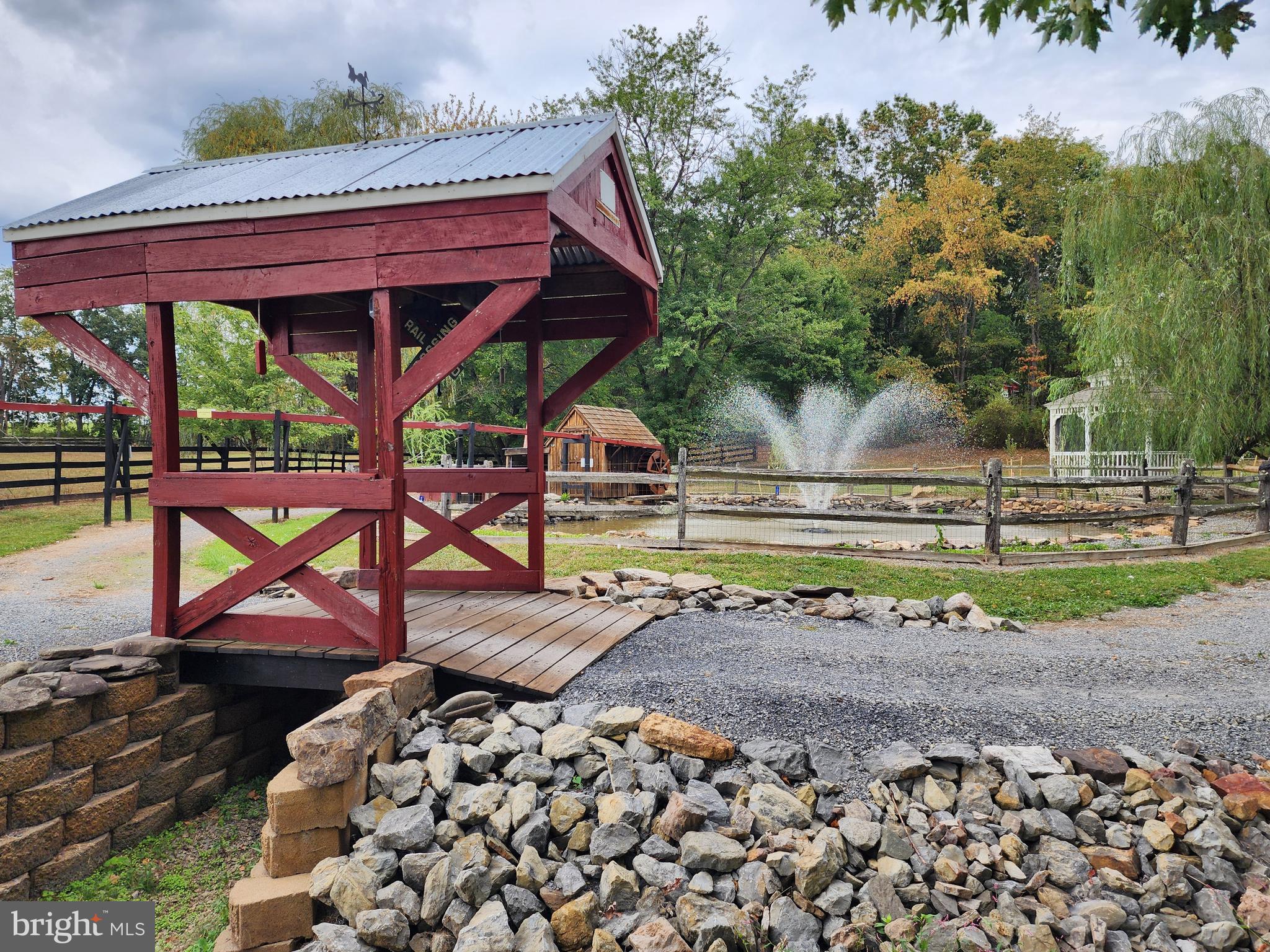 14847 White Oak Ridge Hancock, MD 21750 - Photo 51 of 101 Mini Covered Bridge On Golf Cart Path - Elise Pond