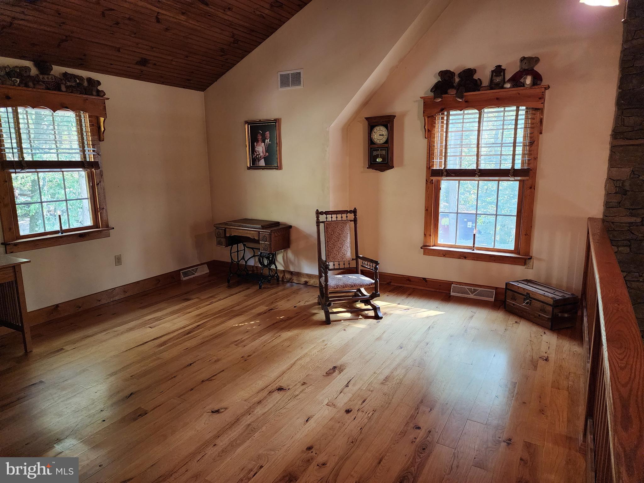 14847 White Oak Ridge Hancock, MD 21750 - Photo 10 of 101 a view of a room with gym equipment and a window