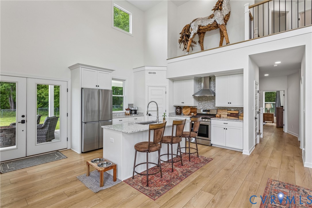 2016 Forge Road Toano, VA 23168 - Photo 52 of 99 Open-concept kitchen featuring an island with seat