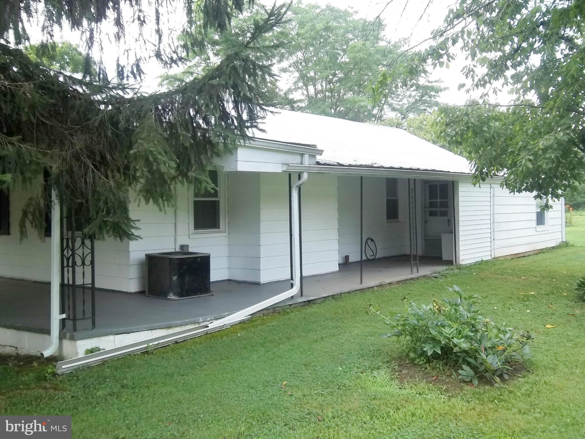 Back porch & entrance to mud/laundry rm