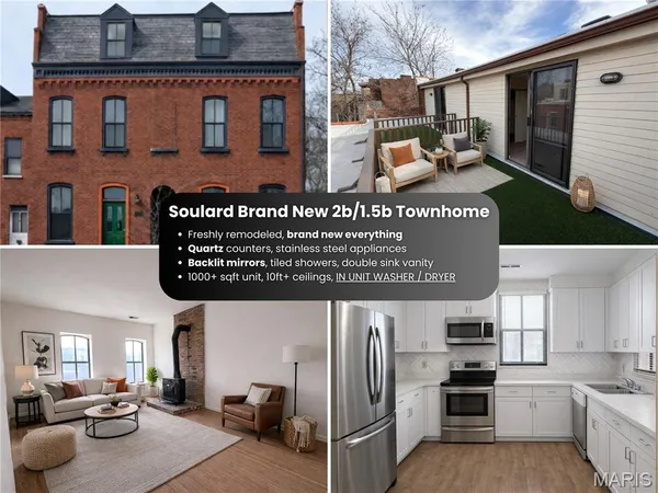 $1,850 | 1911 South 11th Street, Unit D, St. Louis, MO 63104