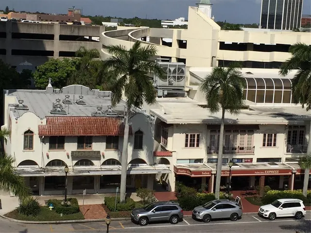 a view of a swimming pool with a terrace