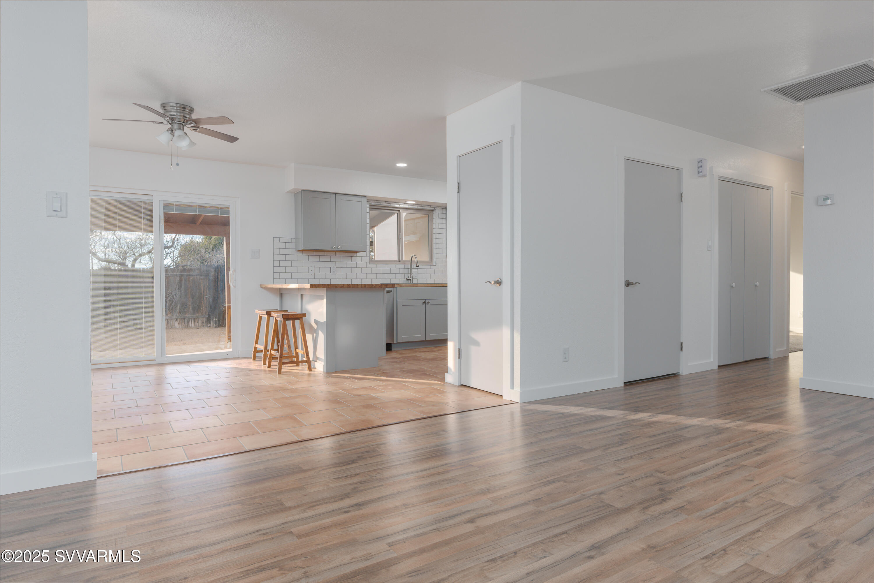 4875 East Mallard Drive Rimrock, AZ 86335 - Photo 17 of 36 a view of empty room with wooden floor