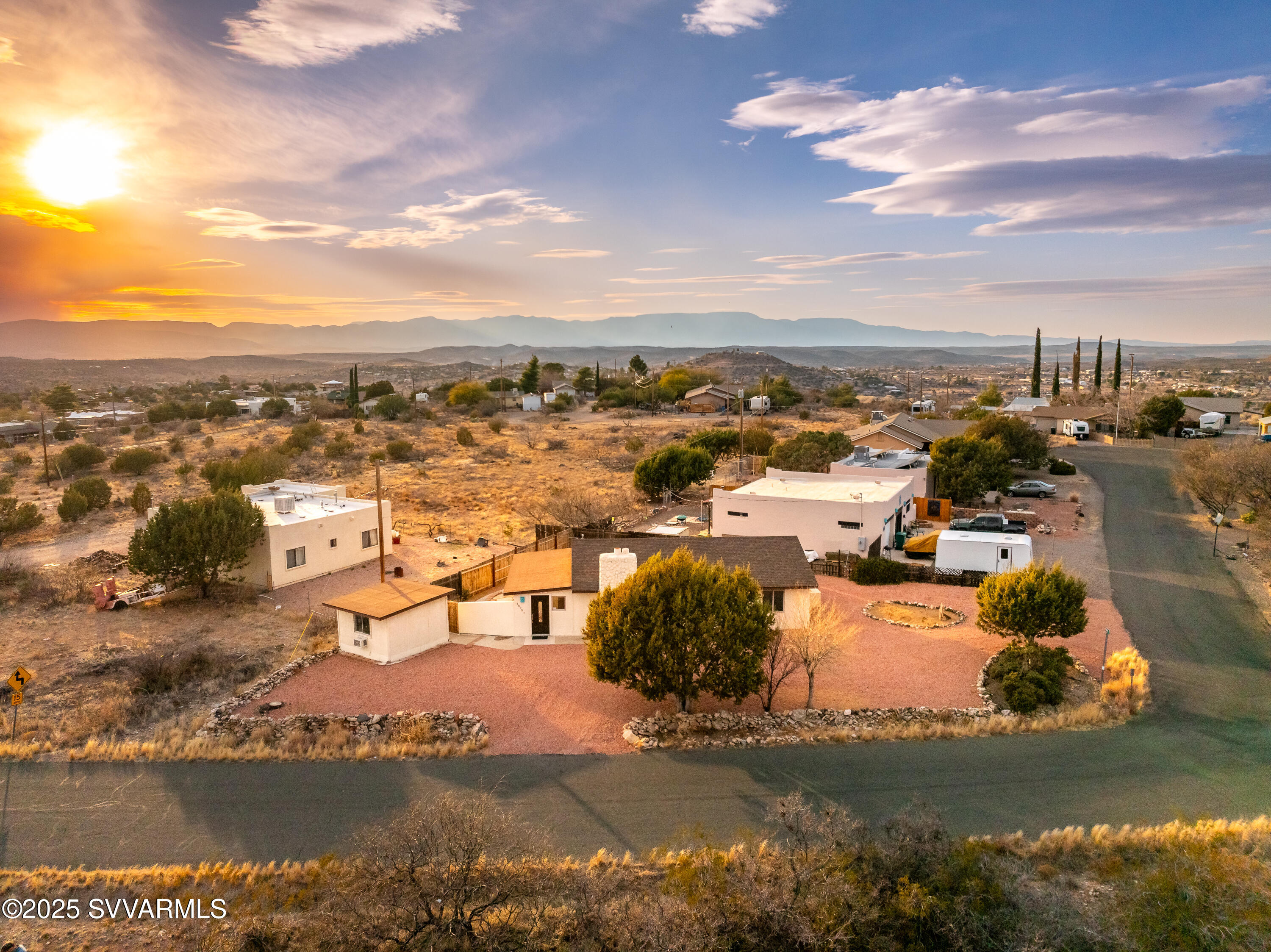 4875 East Mallard Drive Rimrock, AZ 86335 - Photo 2 of 36 a view of a lake with a mountain